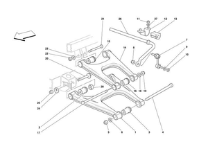 Rear Suspension - Wishbones And Stabilizer Bar