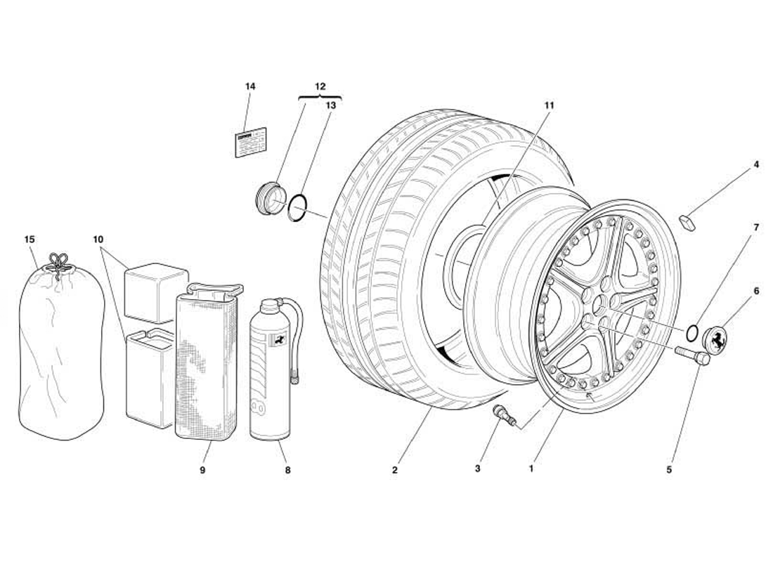 Schematic: Wheels