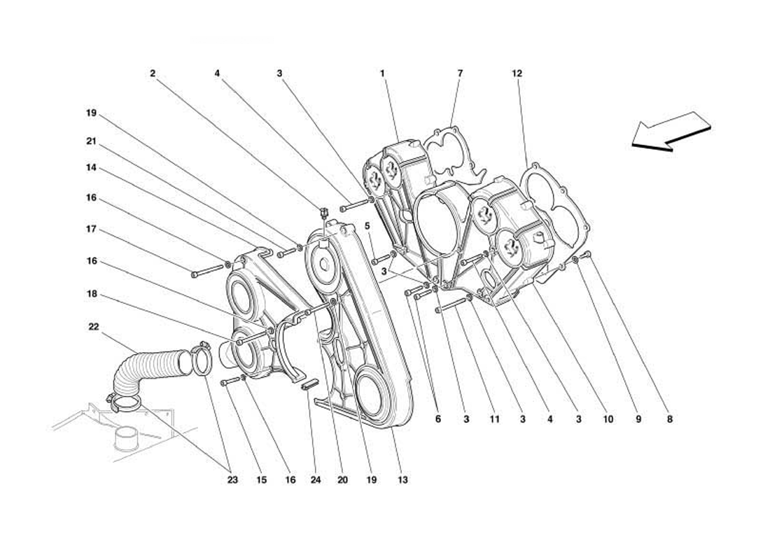 Schematic: Engine Covers