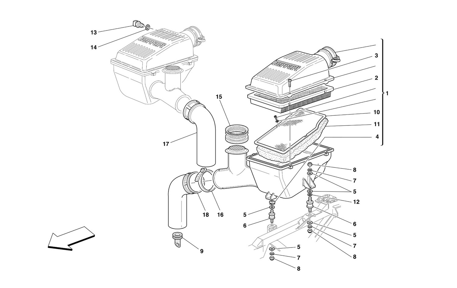 Schematic: Air Intake