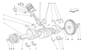 Driving Shaft - Connecting Rods And Pistons