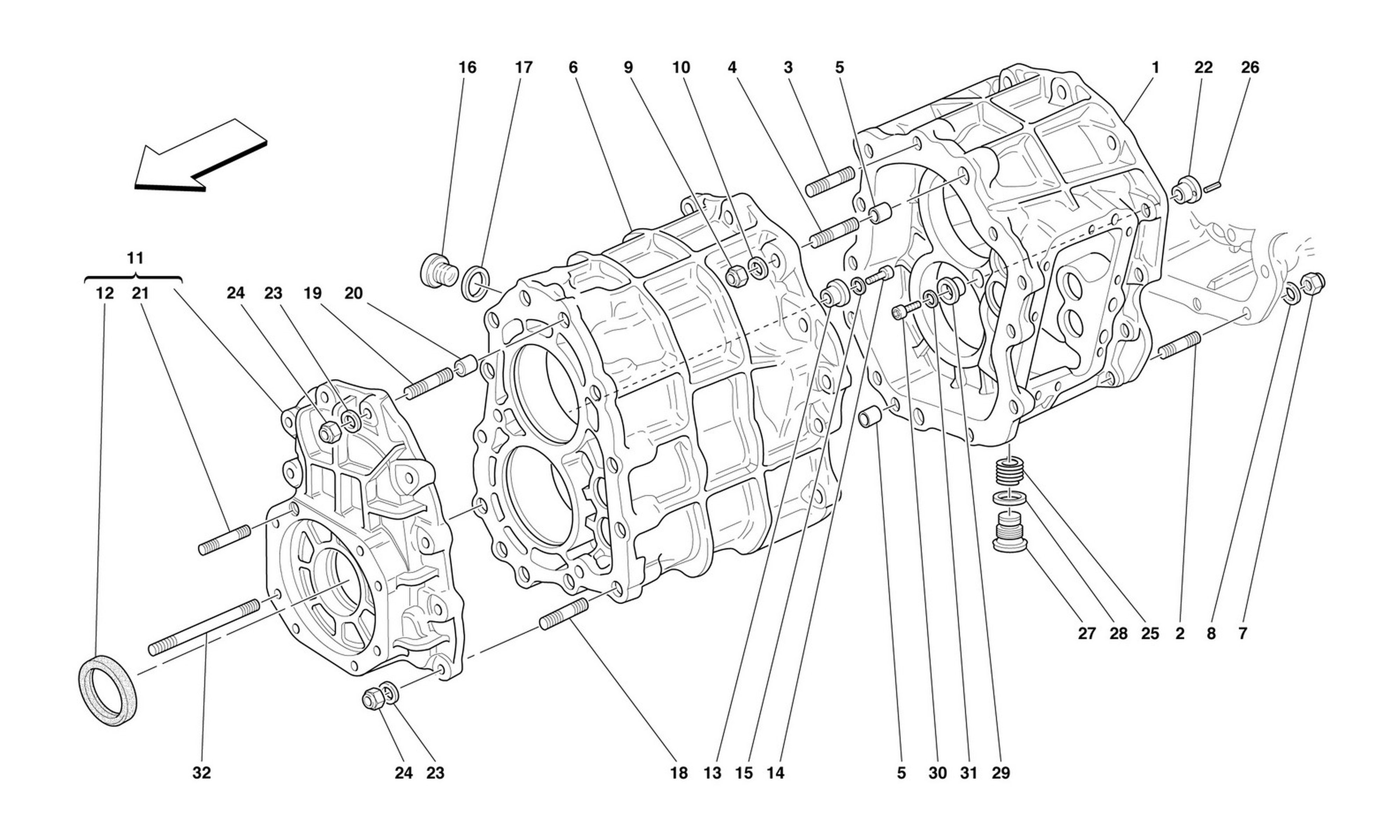 Schematic: Gearbox