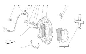 Caliper For Rear Brake