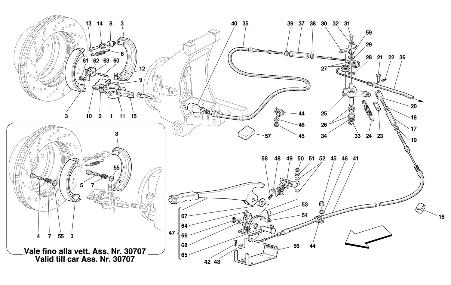 Schematic: Hand-Brake Control