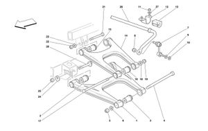 Rear Suspension - Wishbones And Stabilizer Bar