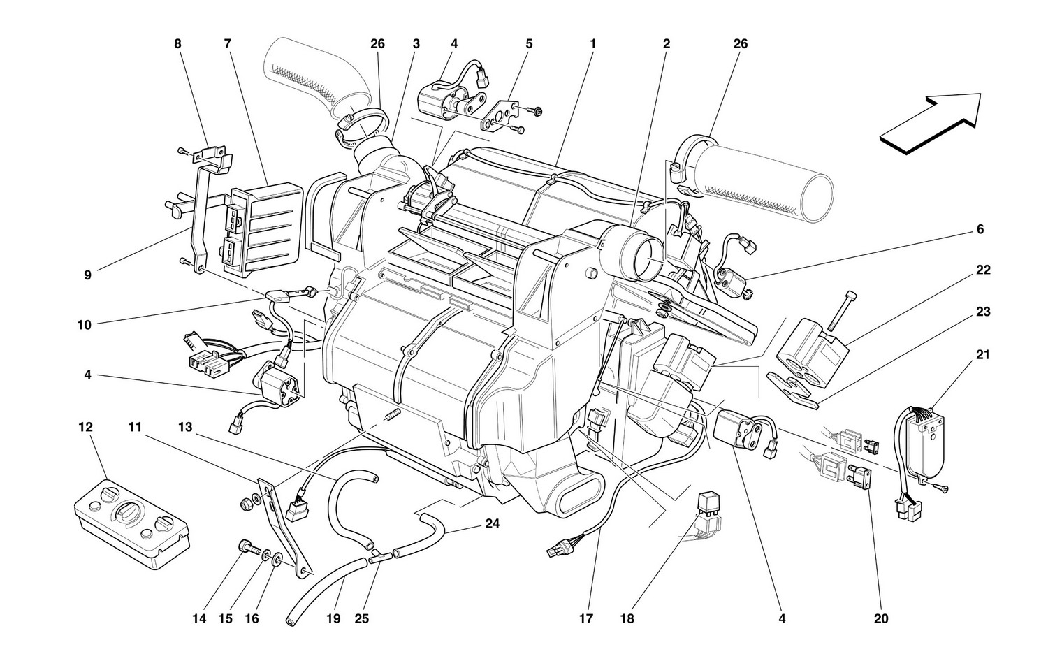 Schematic: Evaporator Unit And Controls