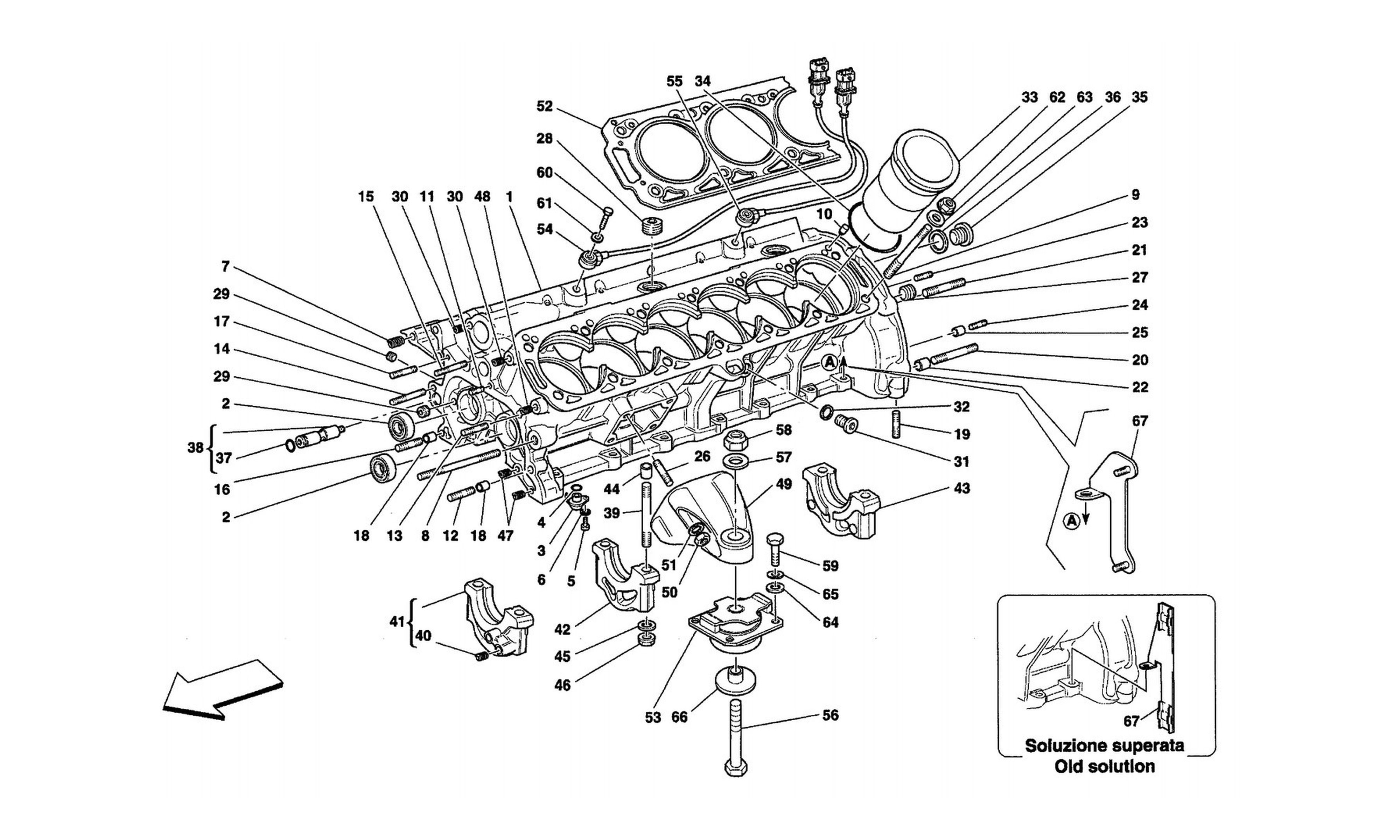 Schematic: Crankcase