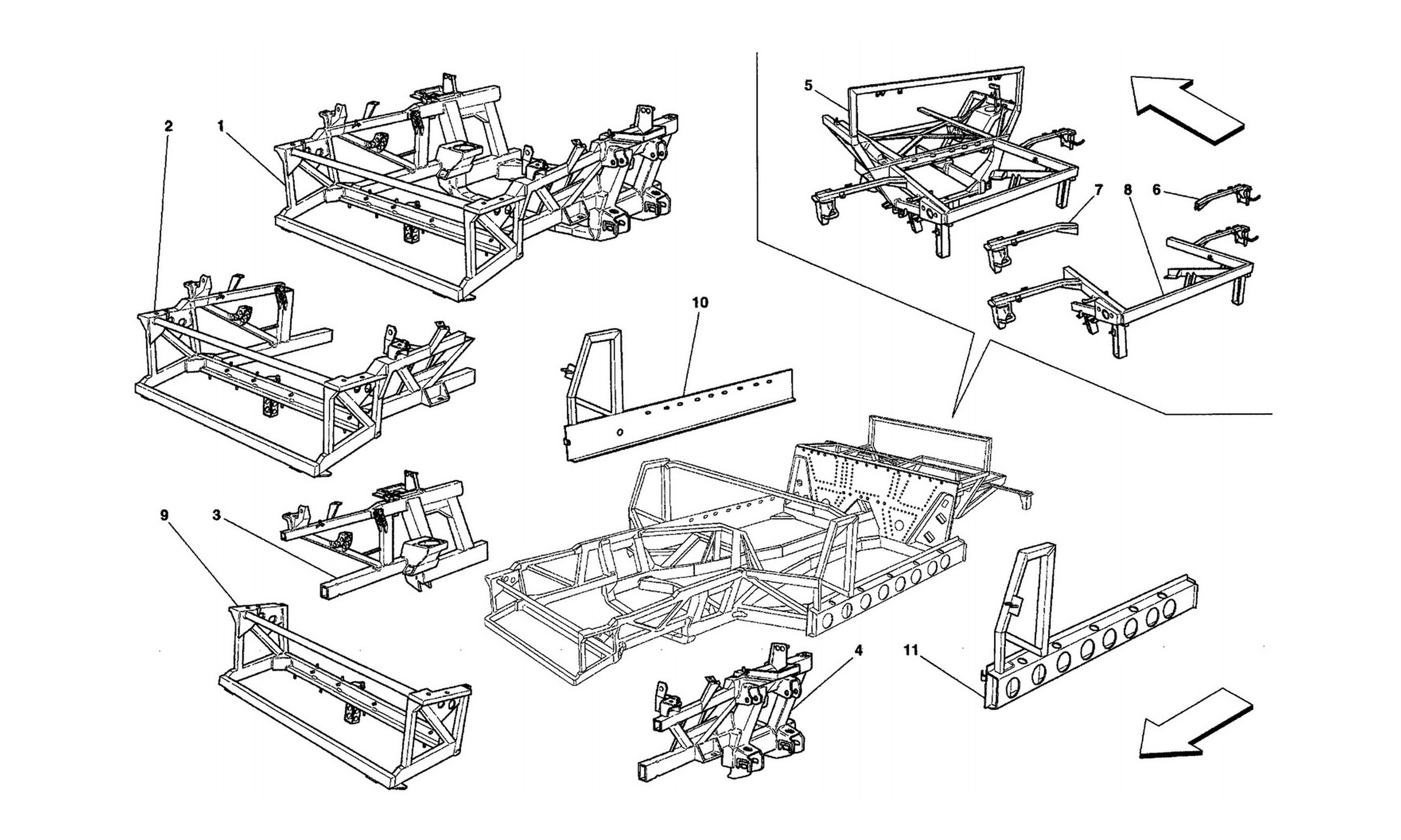 Schematic: Frame And Structures