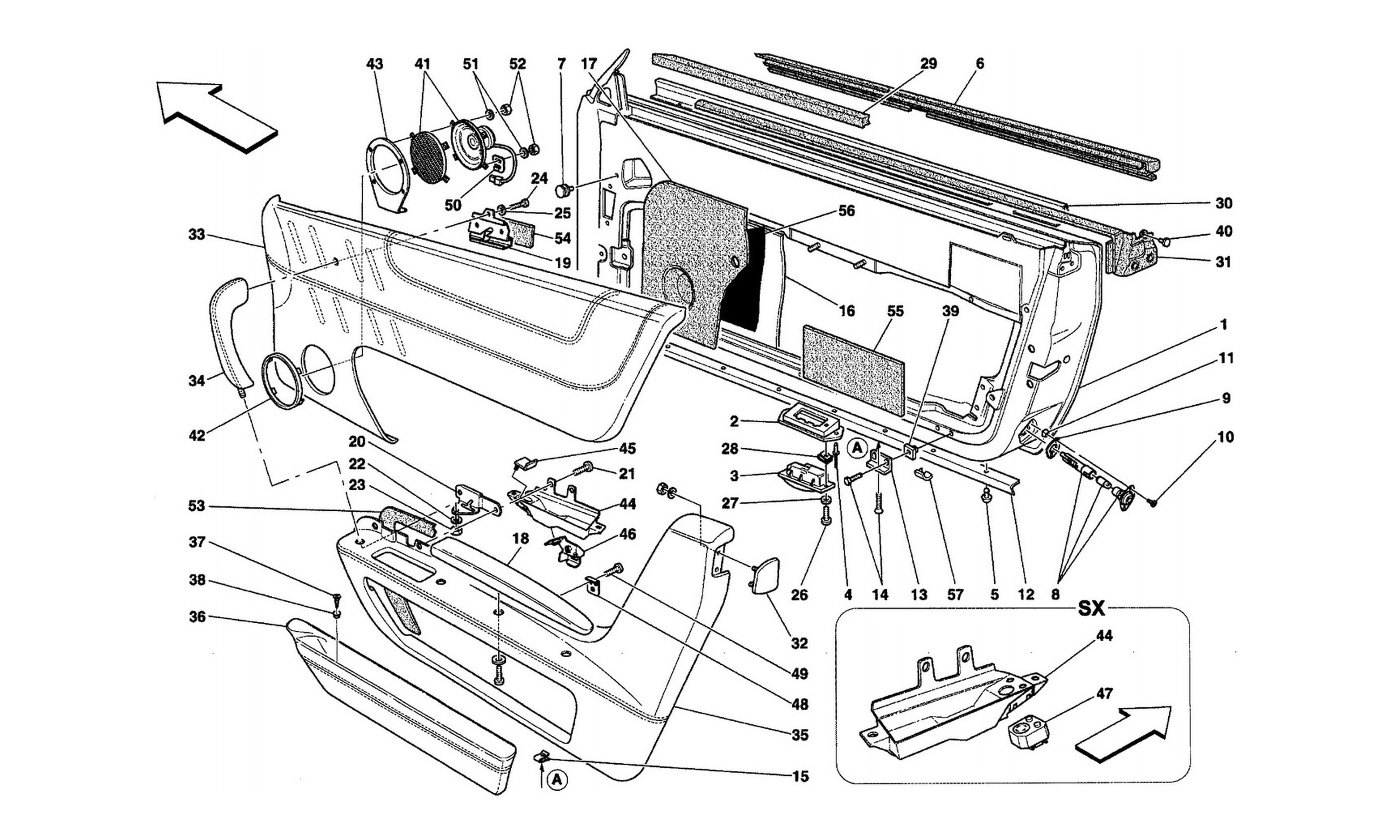 Schematic: Doors - Frameworks And Coverings