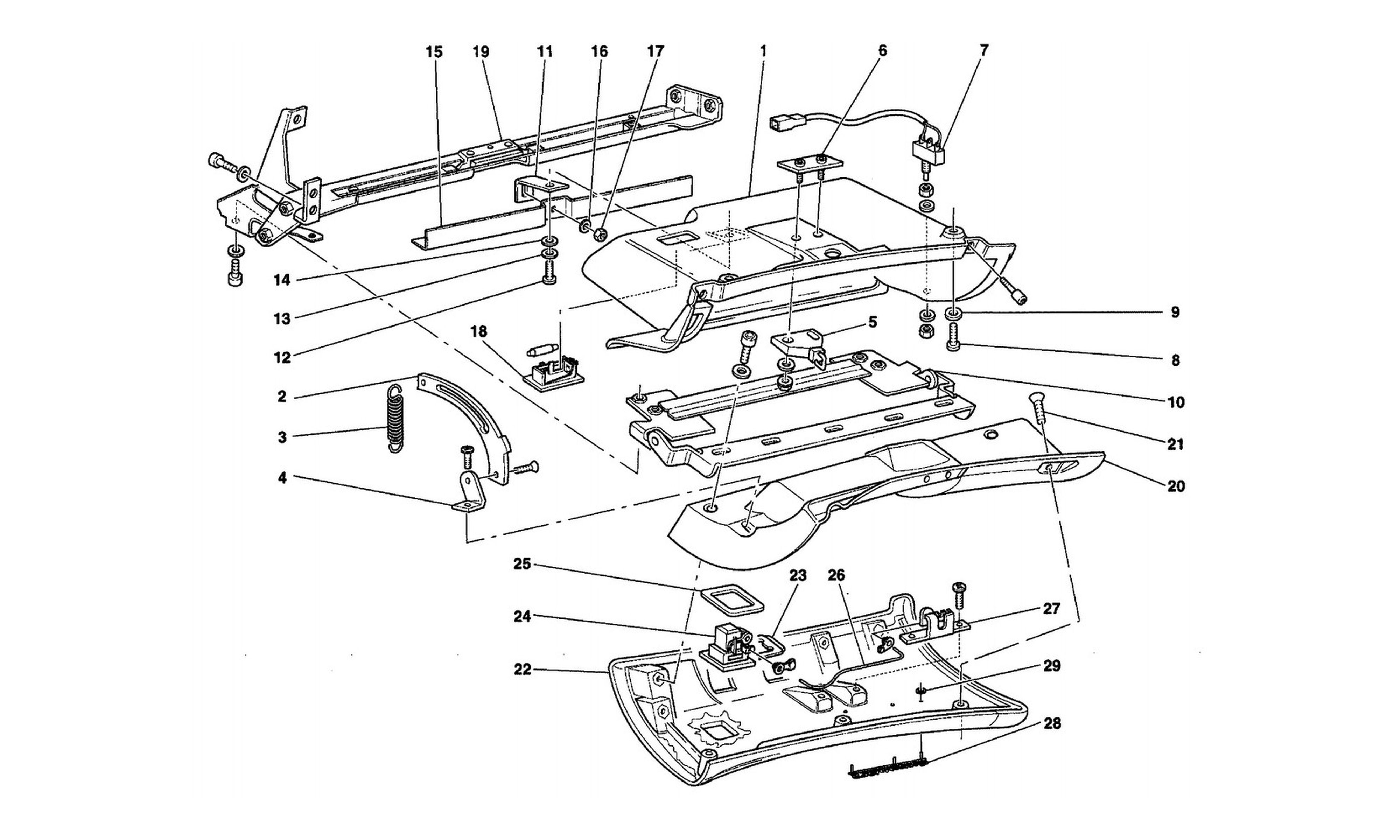 Schematic: Dashboard Drawer