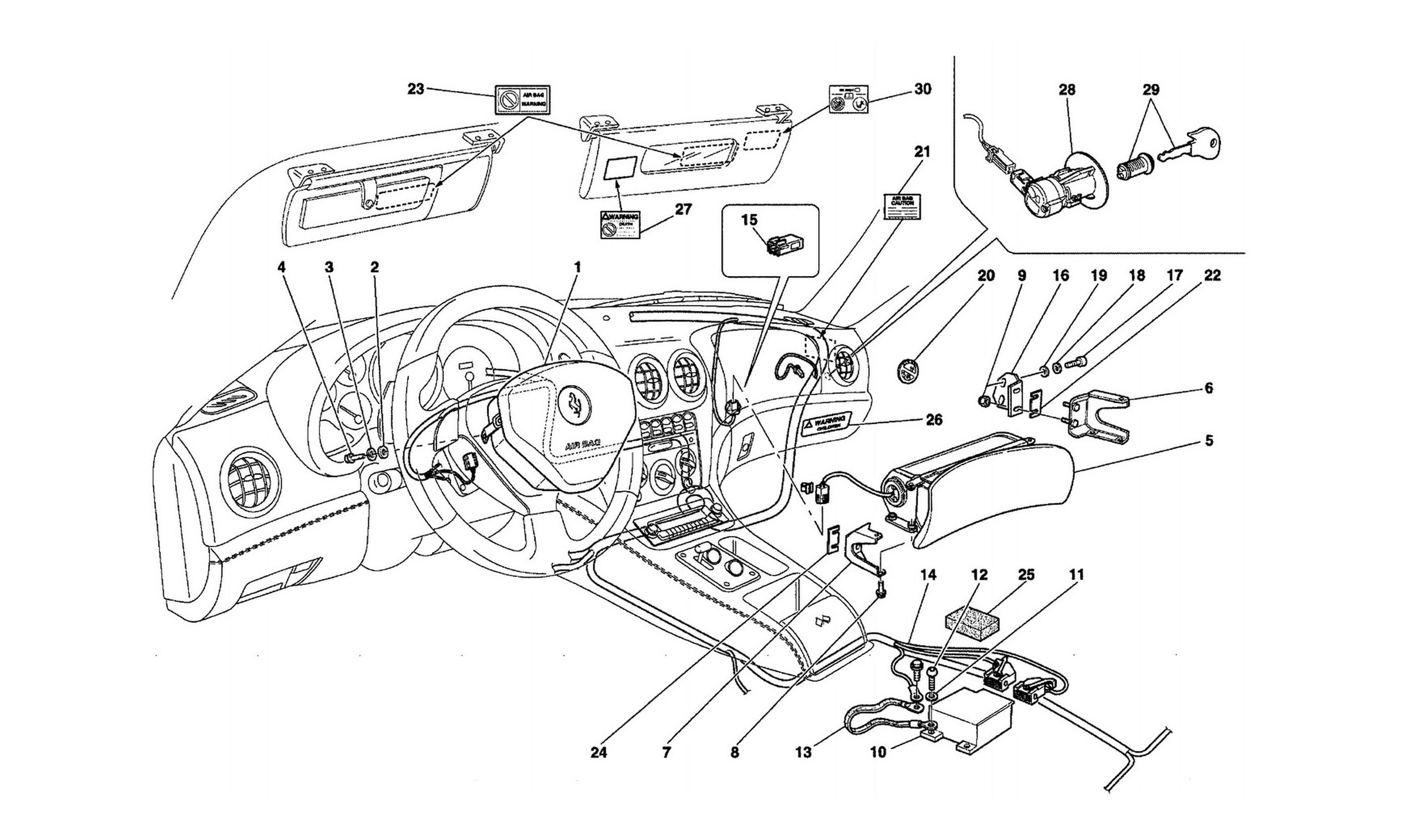 Schematic: Air Bags