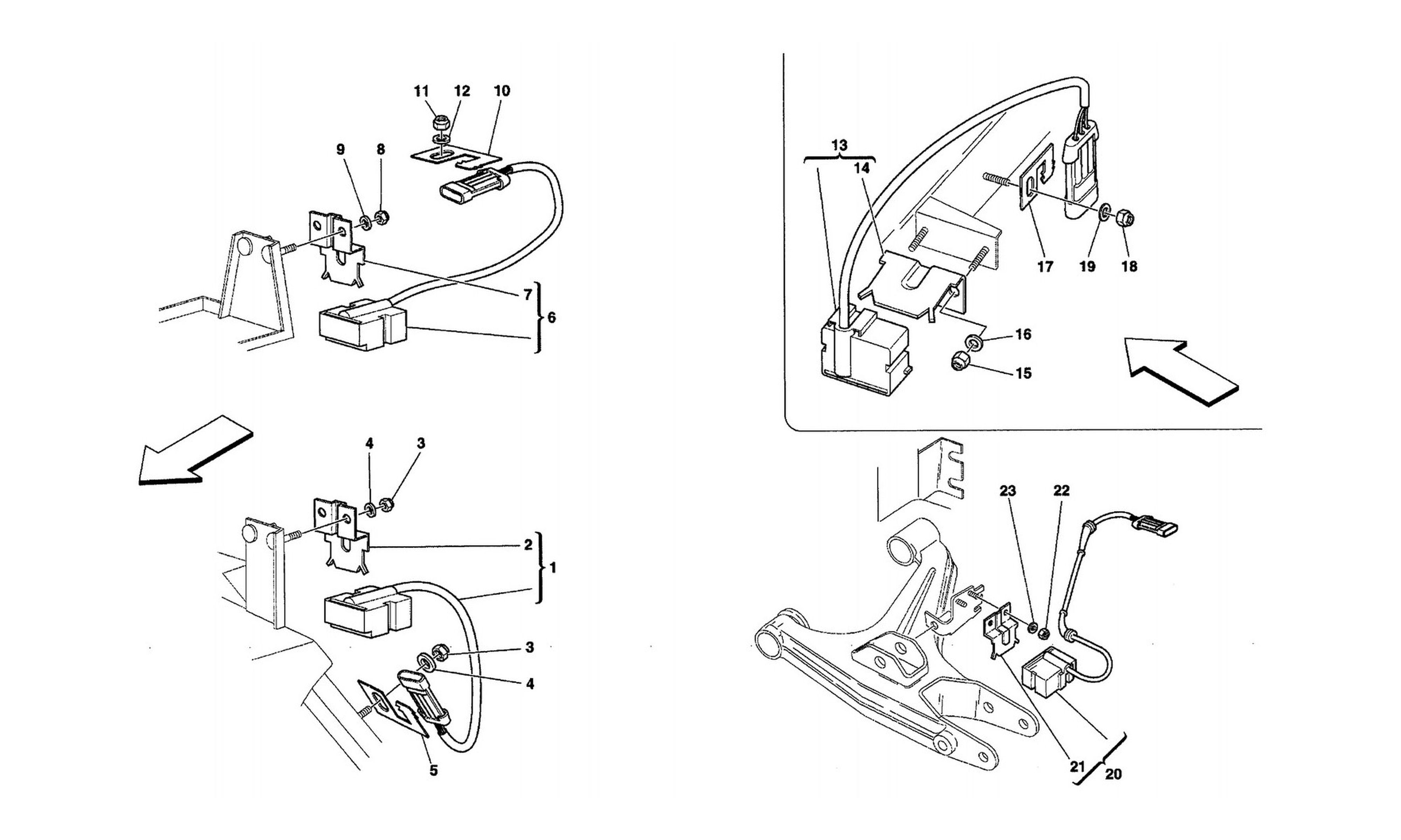 Schematic: Acceleration Sensors