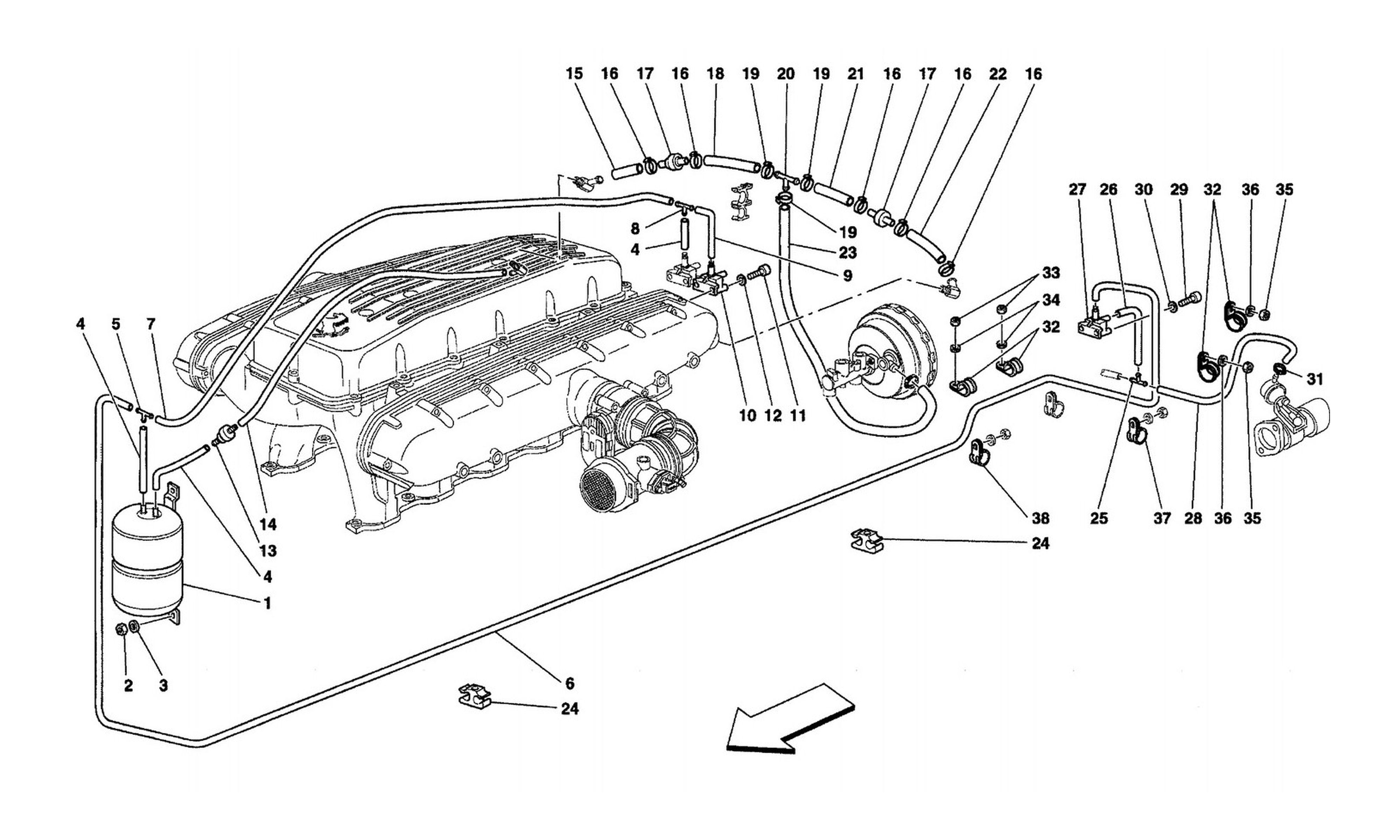 Schematic: Pneumatics Actuator System