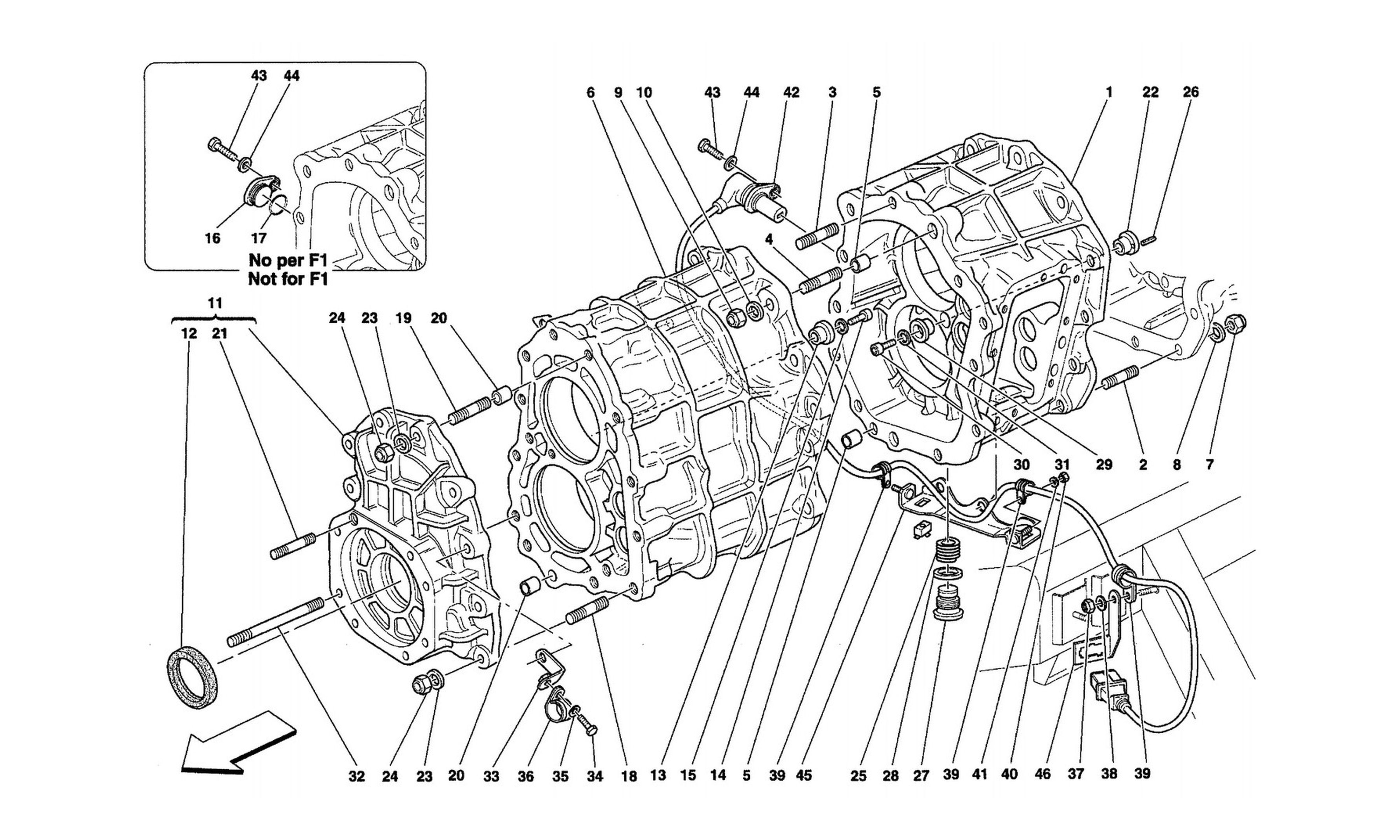 Schematic: Gearbox