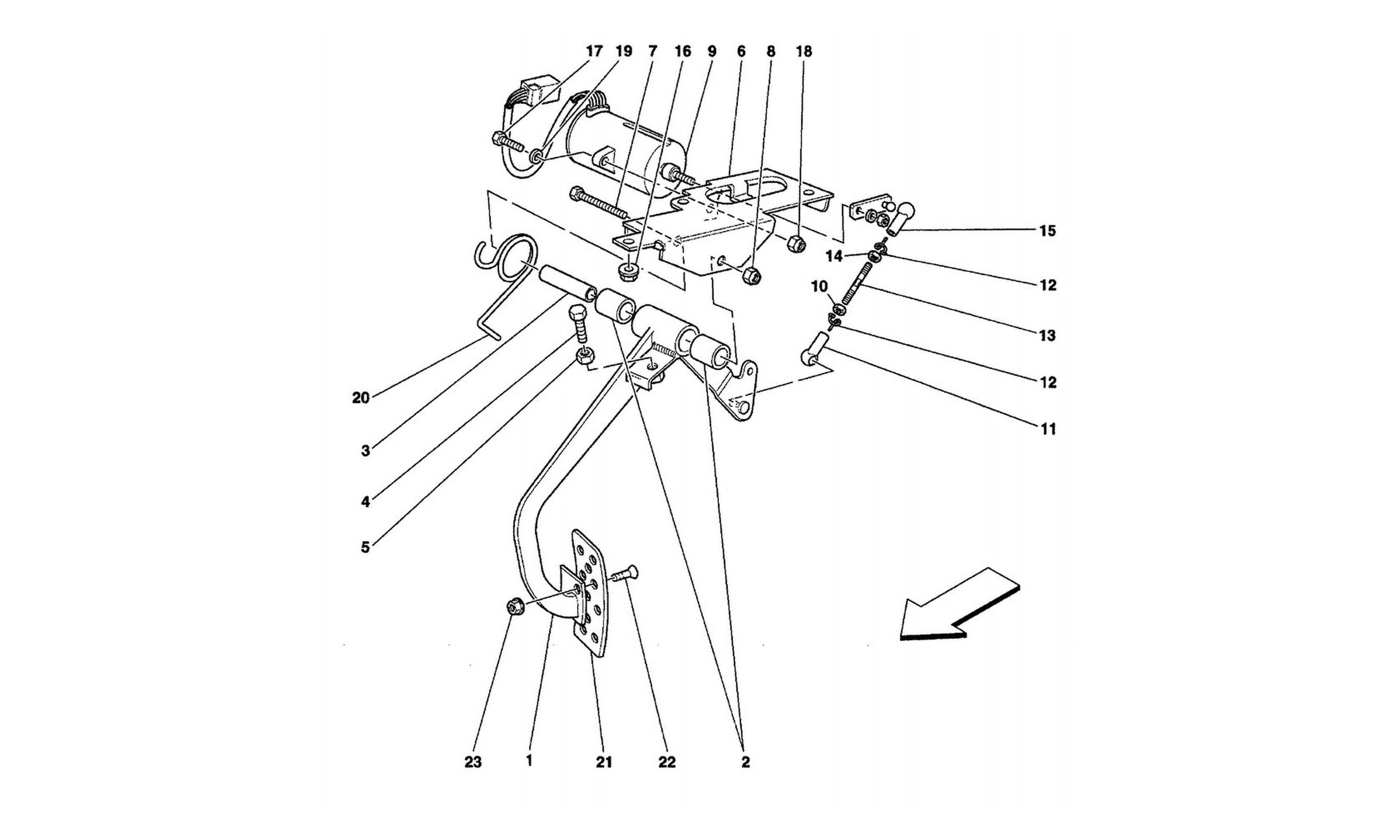 Schematic: Electronic Accelerator Pedal