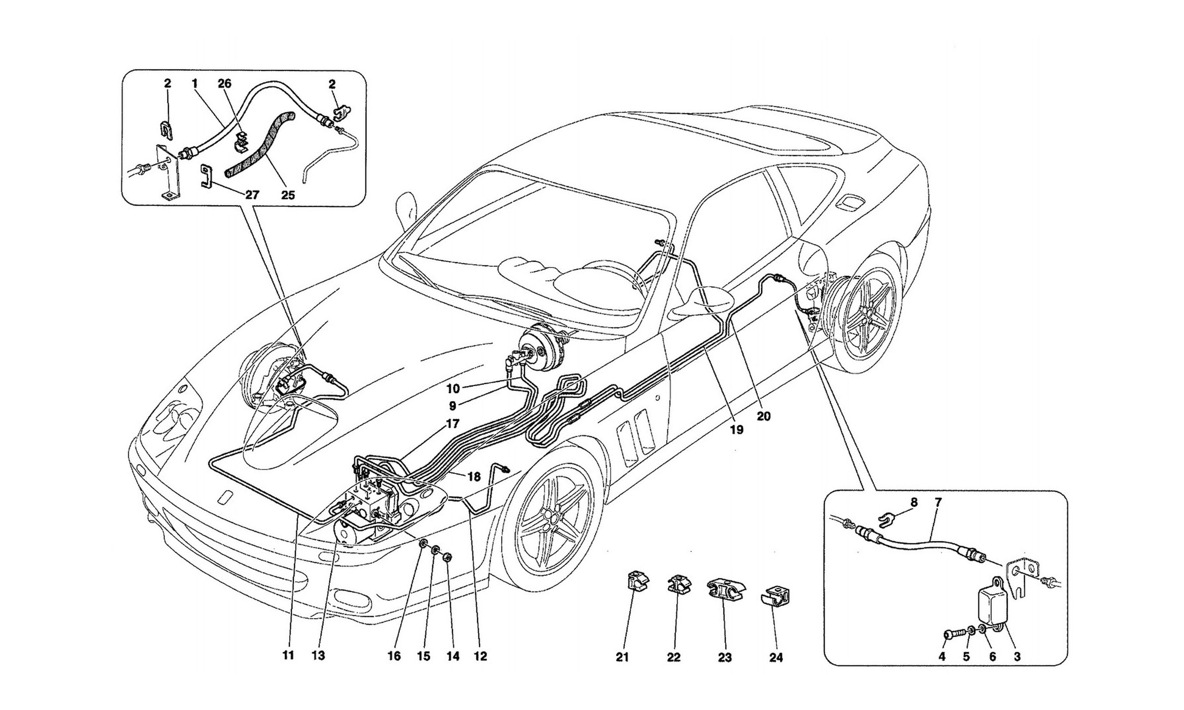 Schematic: Brake System - Lhd