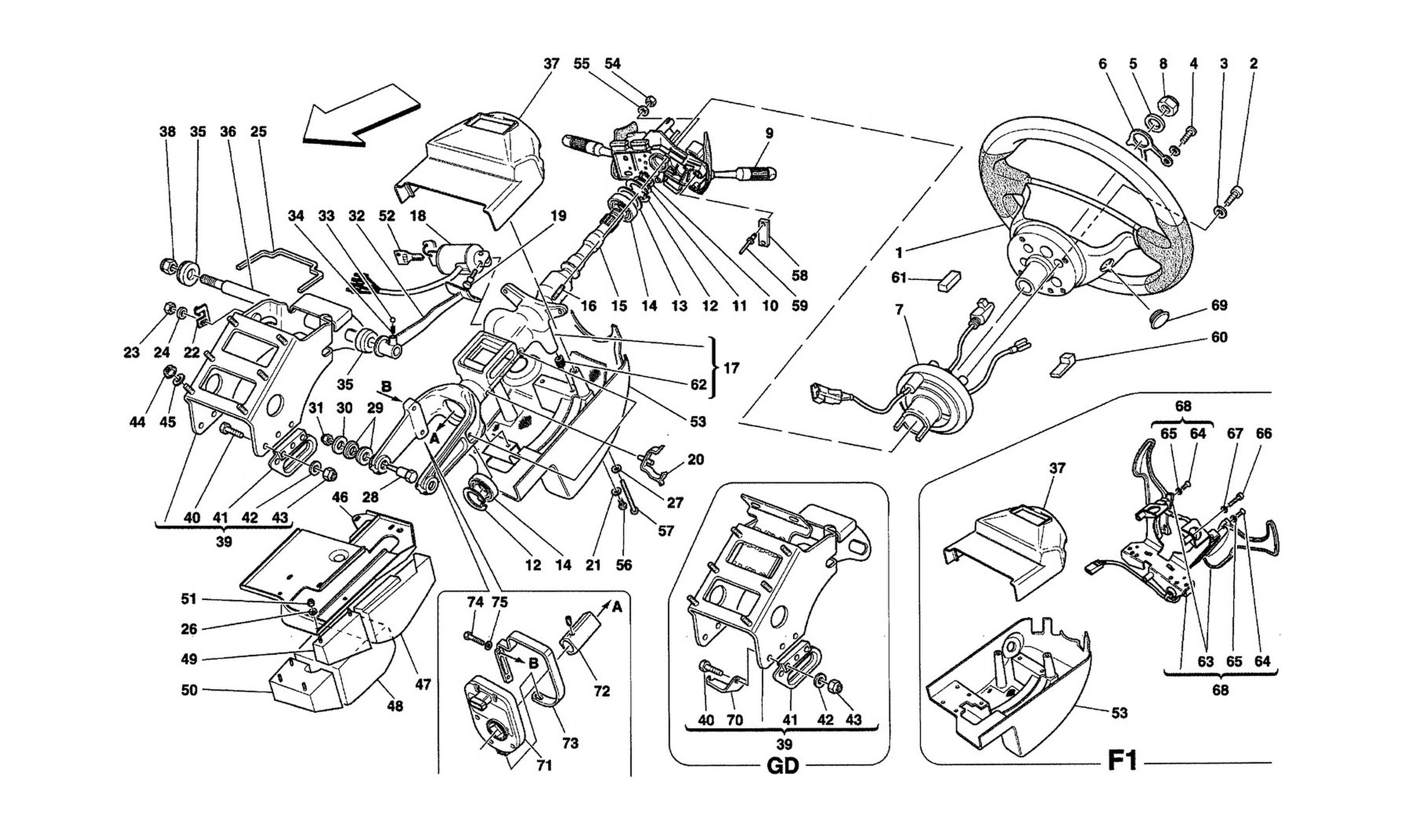 Schematic: Steering Column