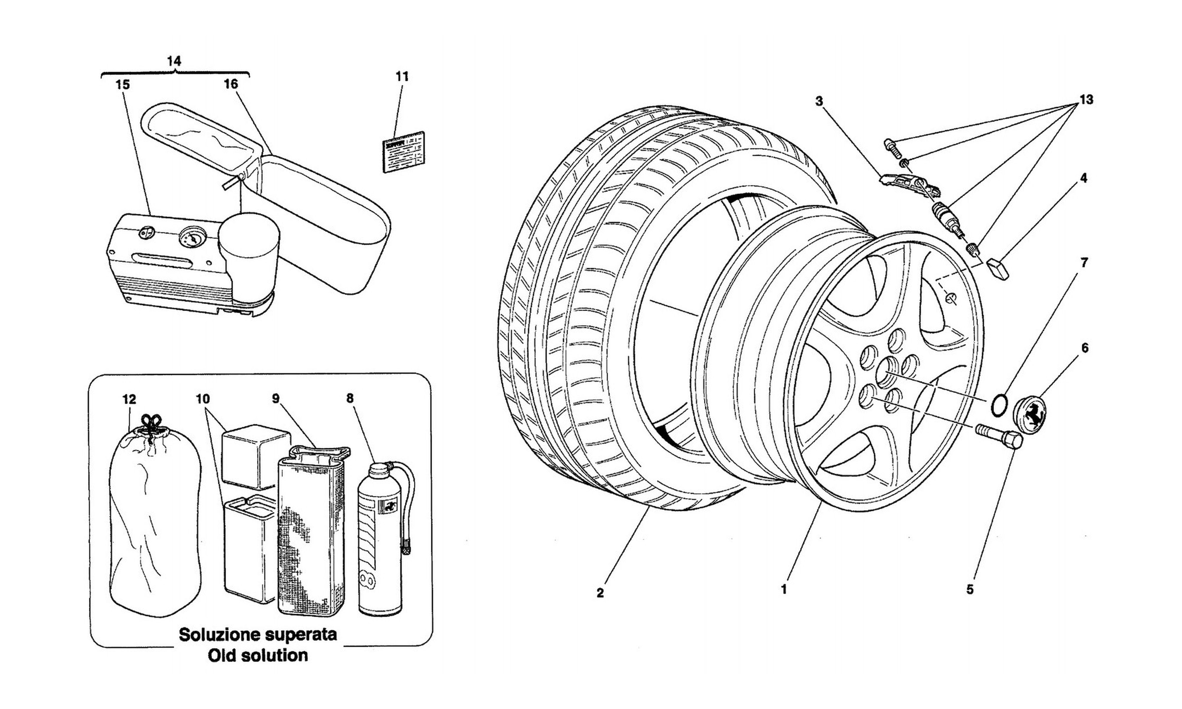 Schematic: Wheels