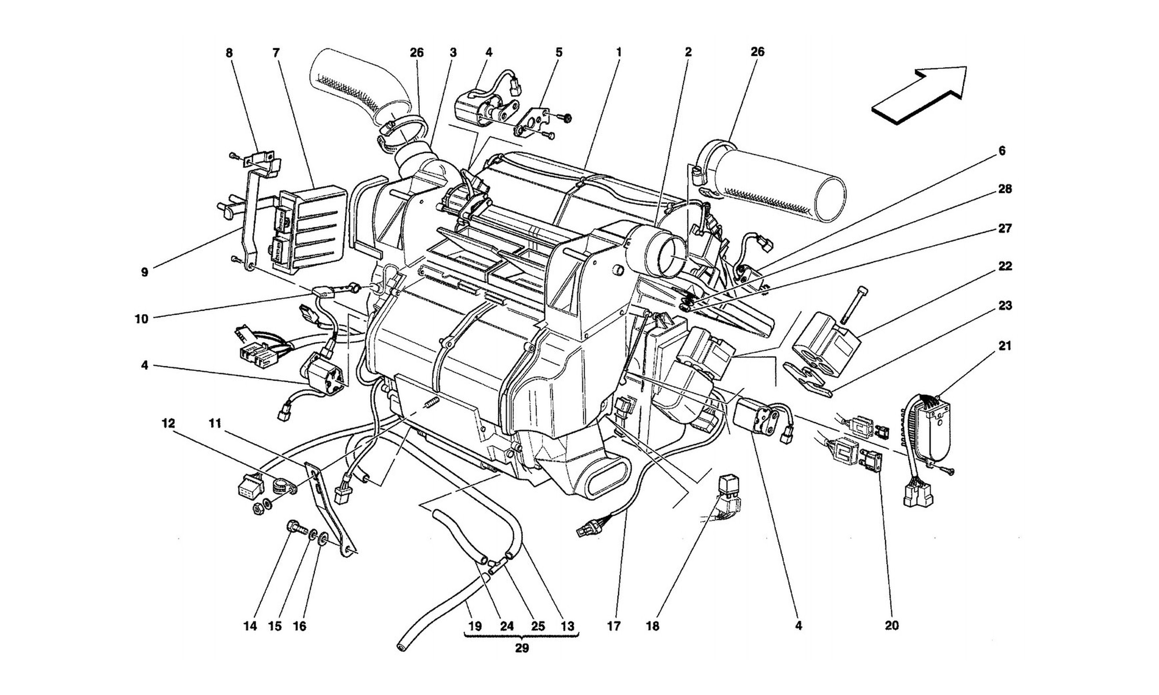 Schematic: Evaporator Unit And Controls