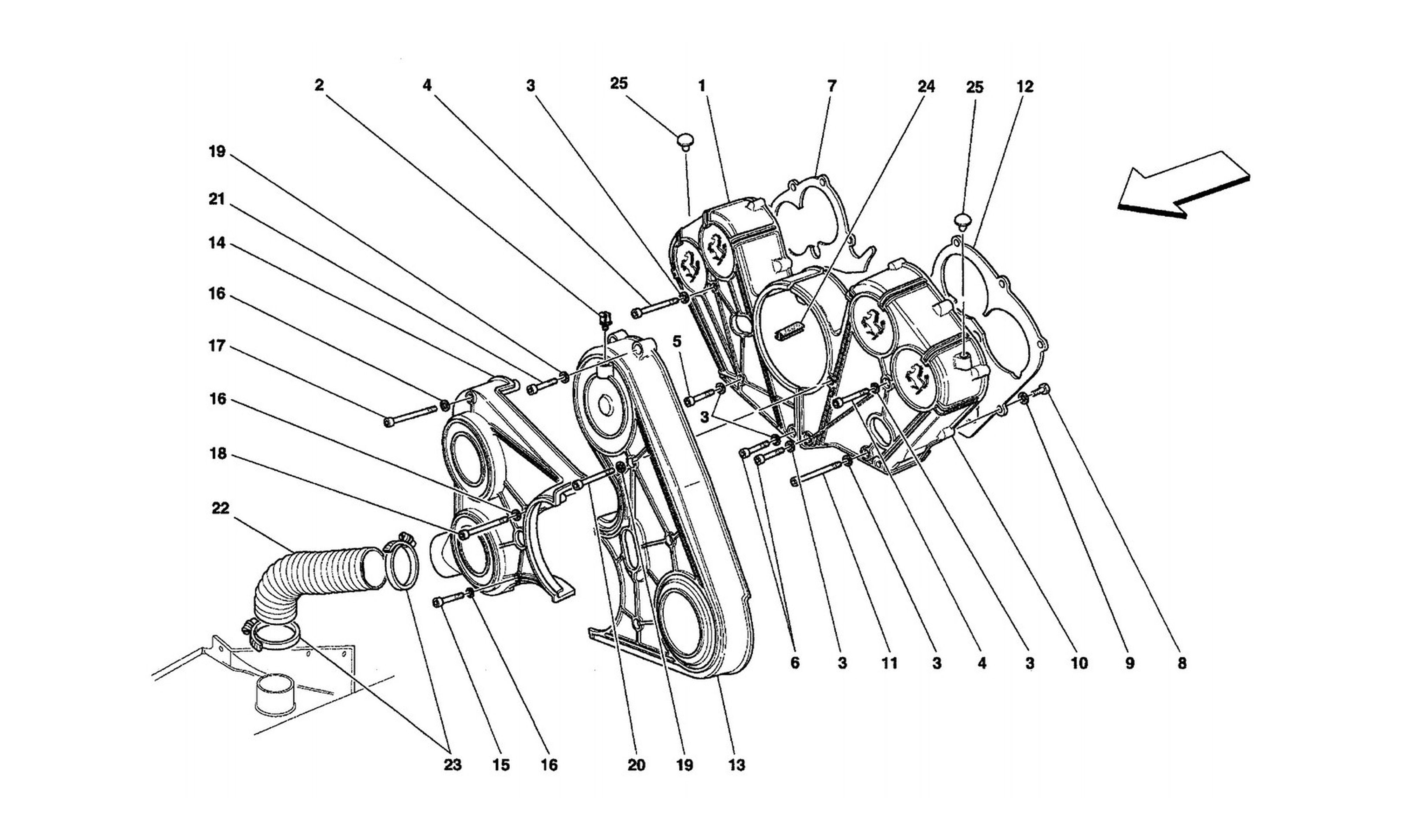 Schematic: Engine Covers