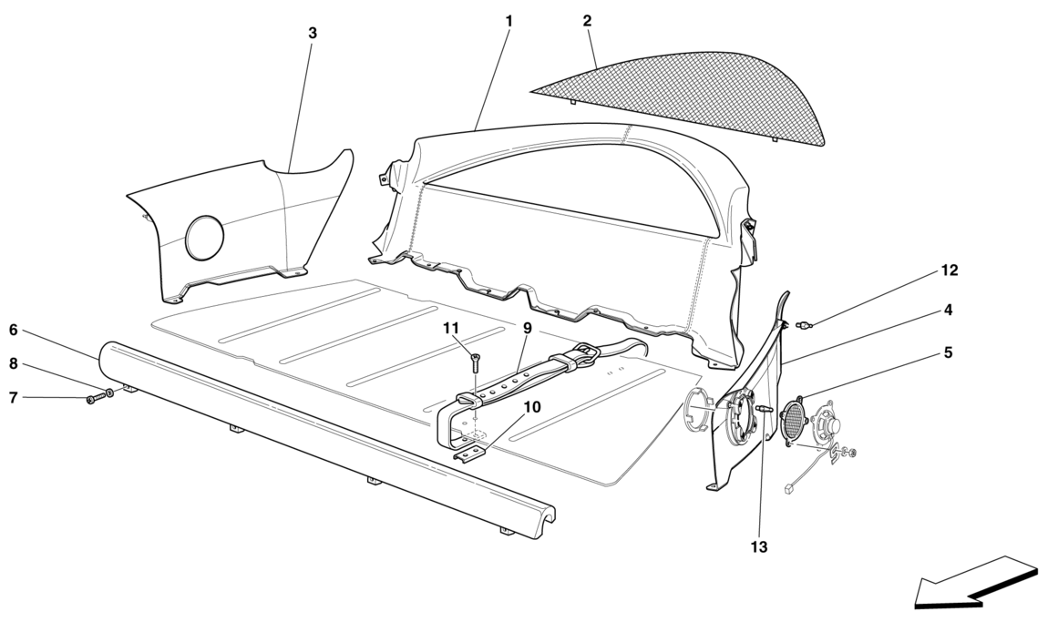 Schematic: Interior Trim