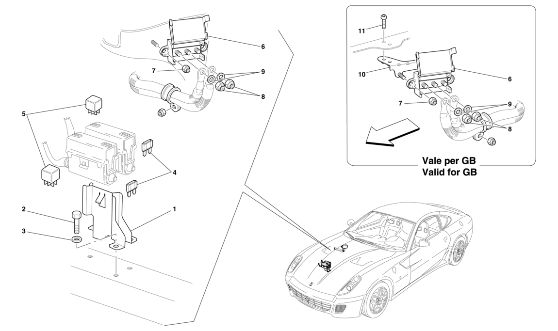 Schematic: Engine Compartment Ecus