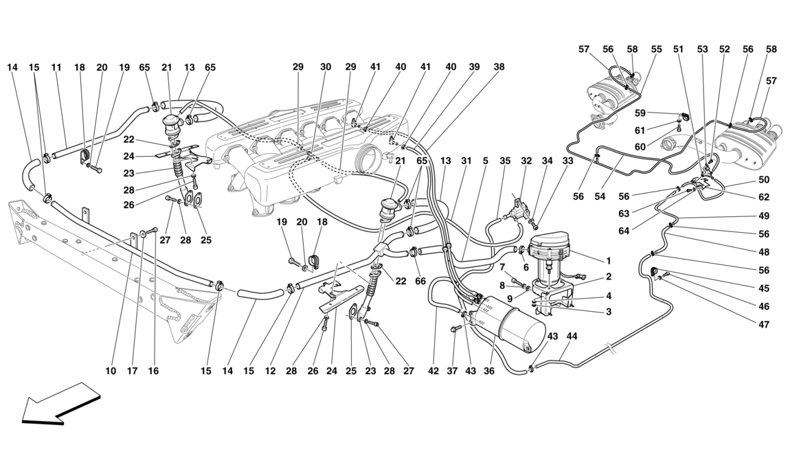 Schematic: Secondary Air System