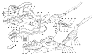 Front Exhaust System