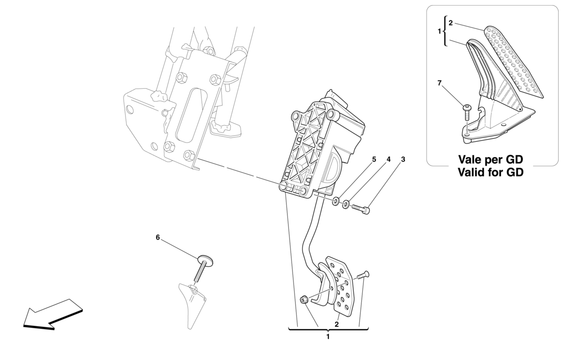 Schematic: Electronic Accelerator Pedal