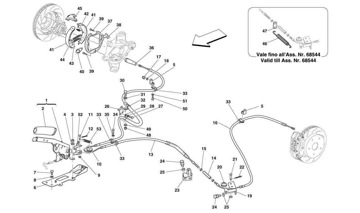 Schematic: Parking Brake Control