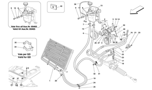 Hydraulic Fluid Reservoir, Pump And Coil For Power Steering System