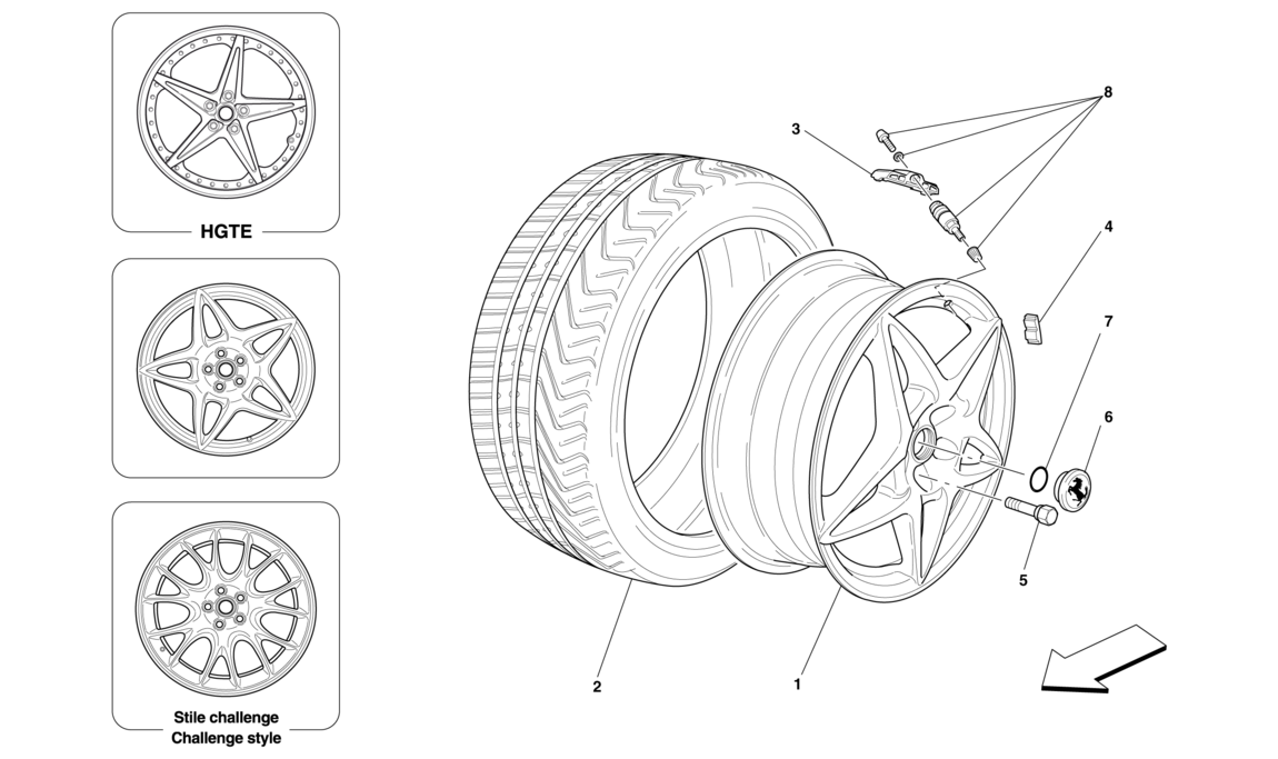 Schematic: Wheels