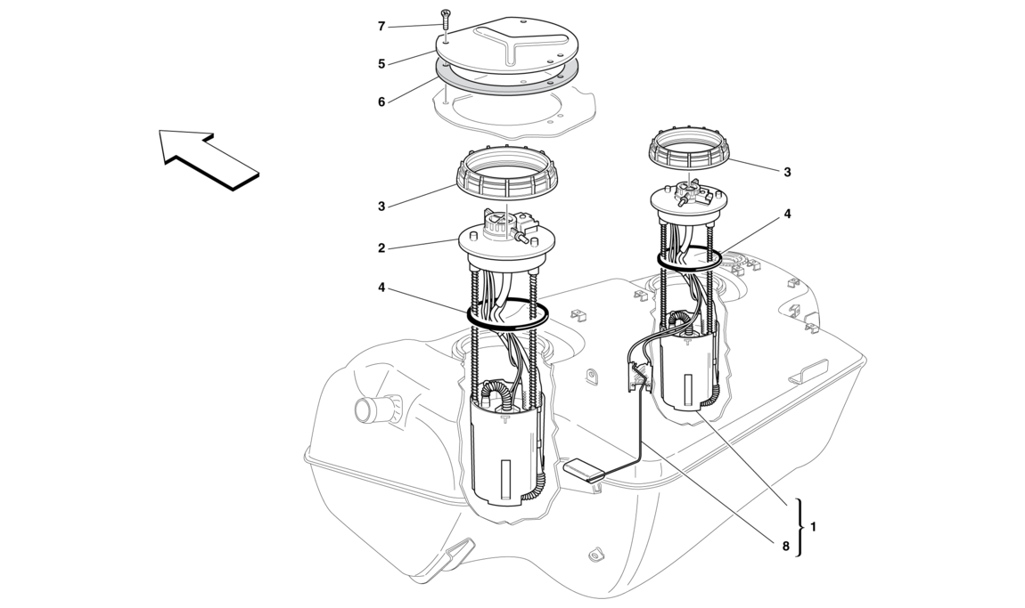 Schematic: Fuel Pump