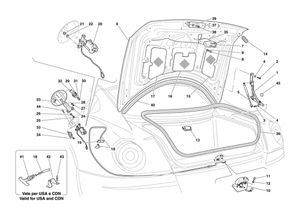 Luggage Compartment Lid And Fuel Filler Flap