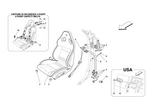 Complete Front Seat And Seatbelts