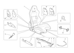 Front Racing Seat Rails And Mechanism