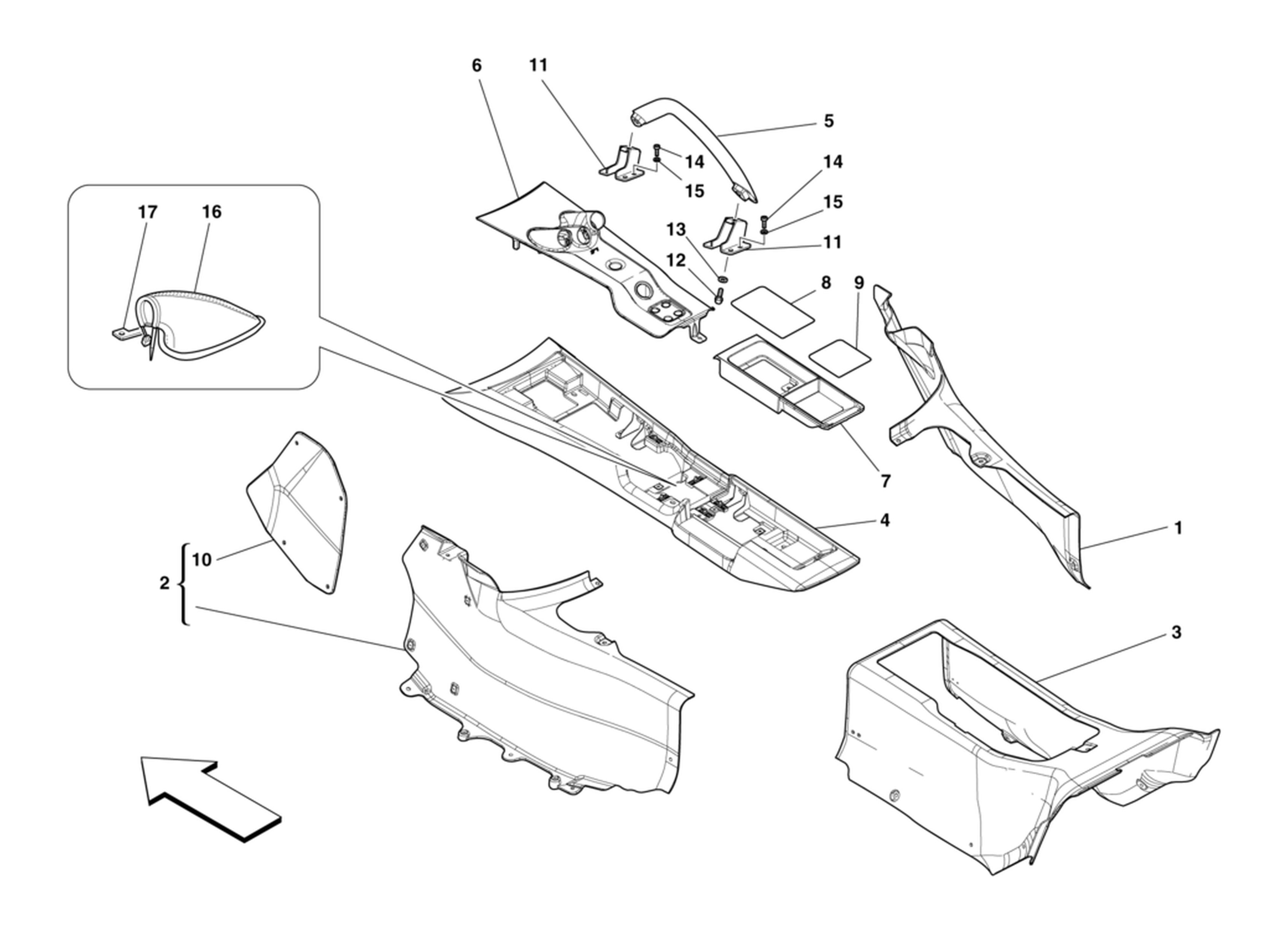 Schematic: Tunnel Substructure And Accessiories