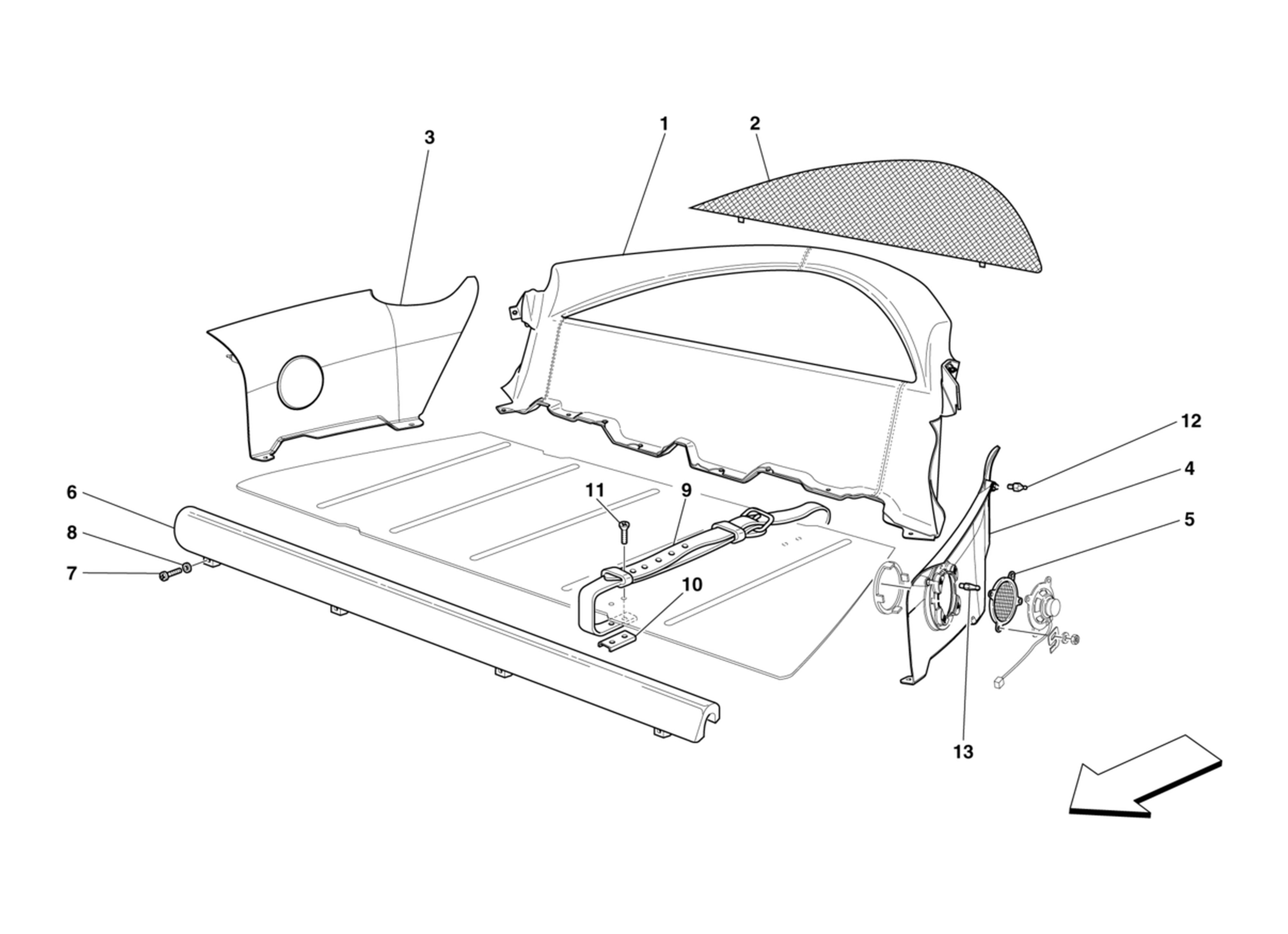 Schematic: Interior Trim