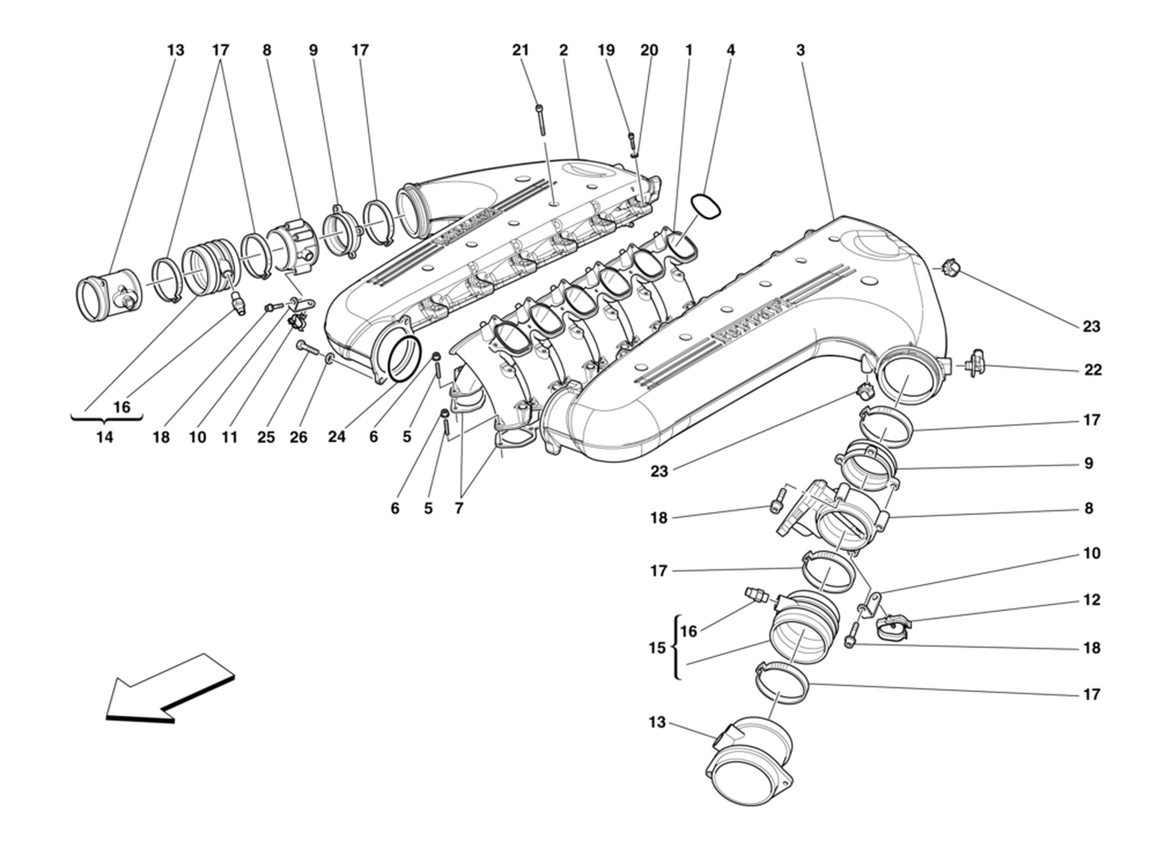 Schematic: Intake Manifold