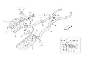 Front Exhaust System