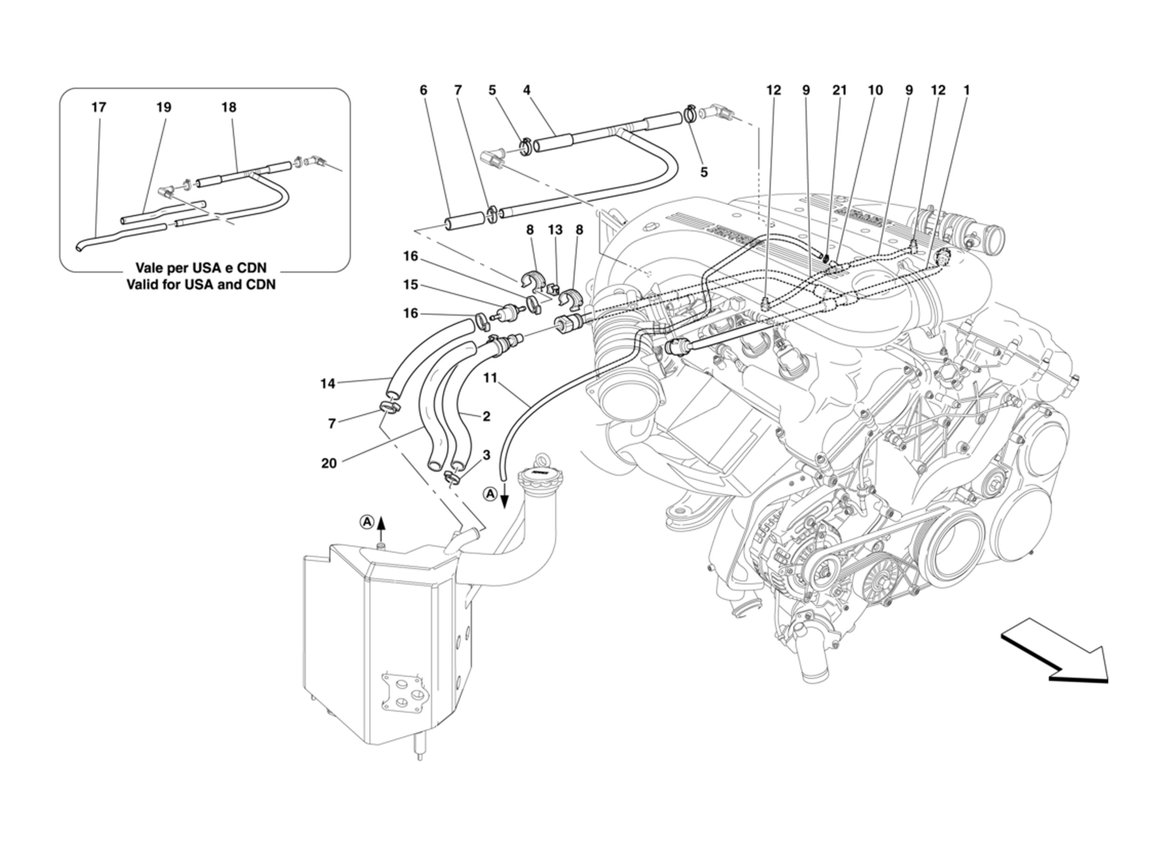 Schematic: Blow By System