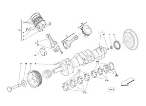 Crankcase Connecting Rods And Pistins