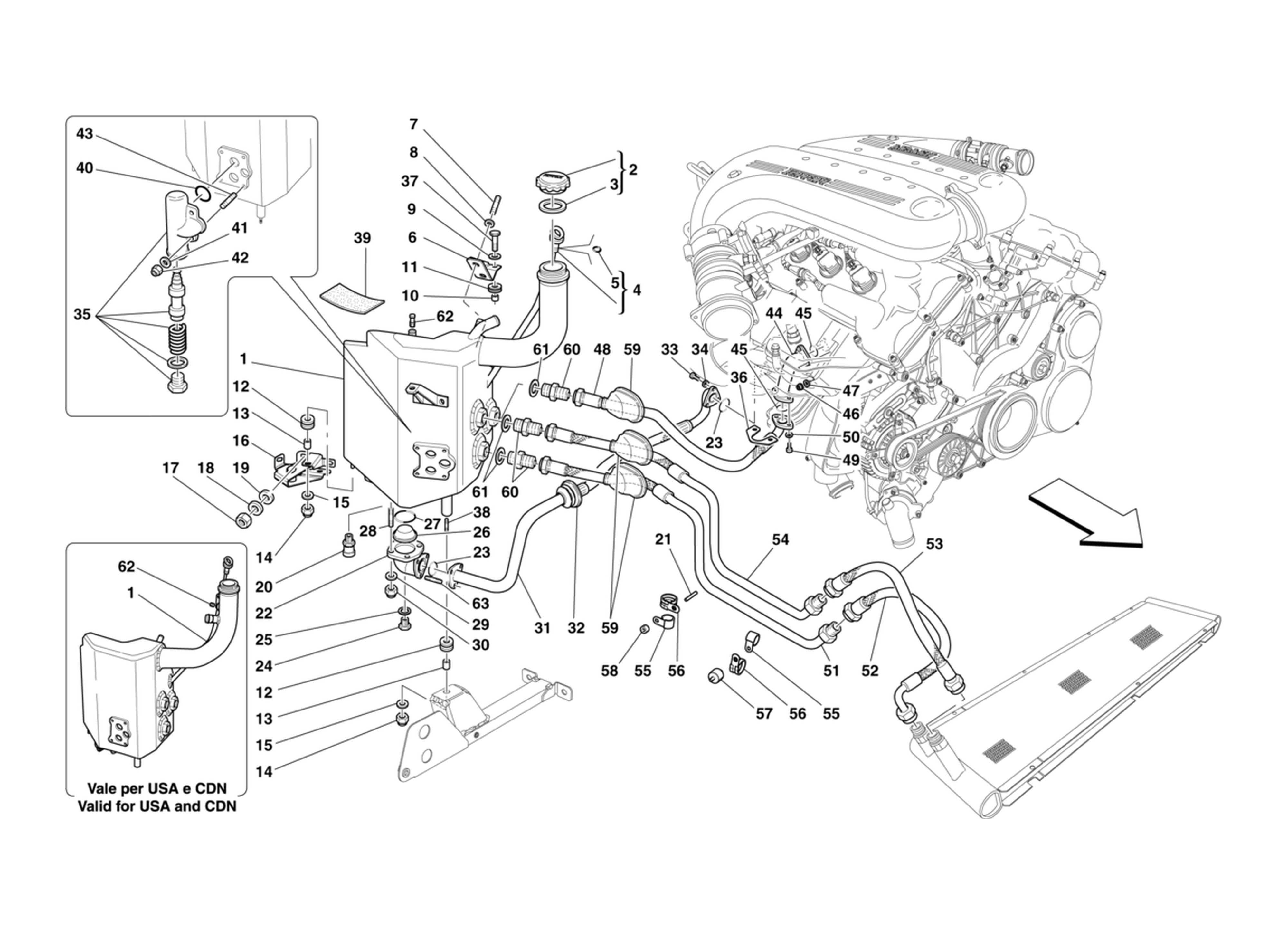 Schematic: Lubrication System Tank