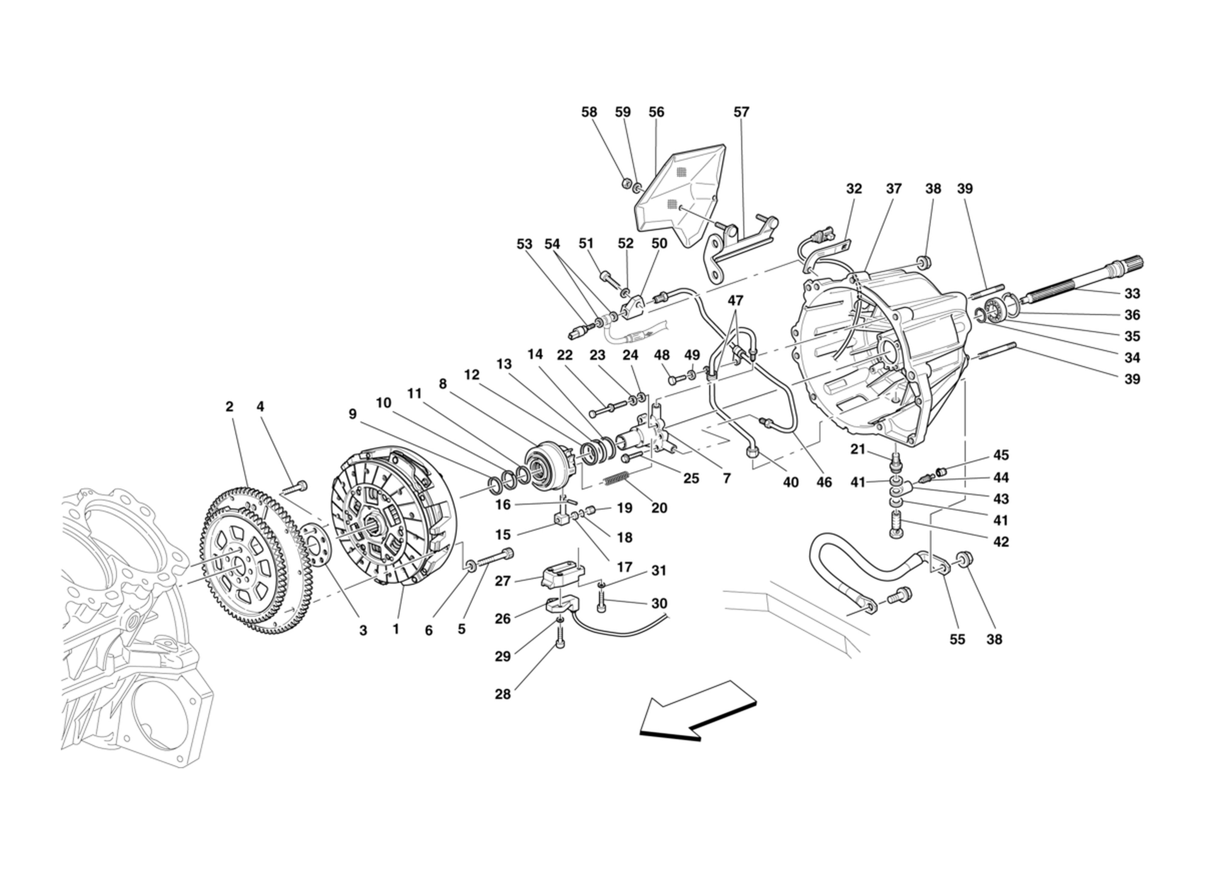 Schematic: Clutch And Controls