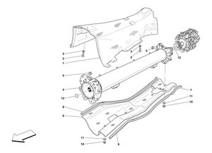 Engine-Gearbox Connector Pipe And Insulation