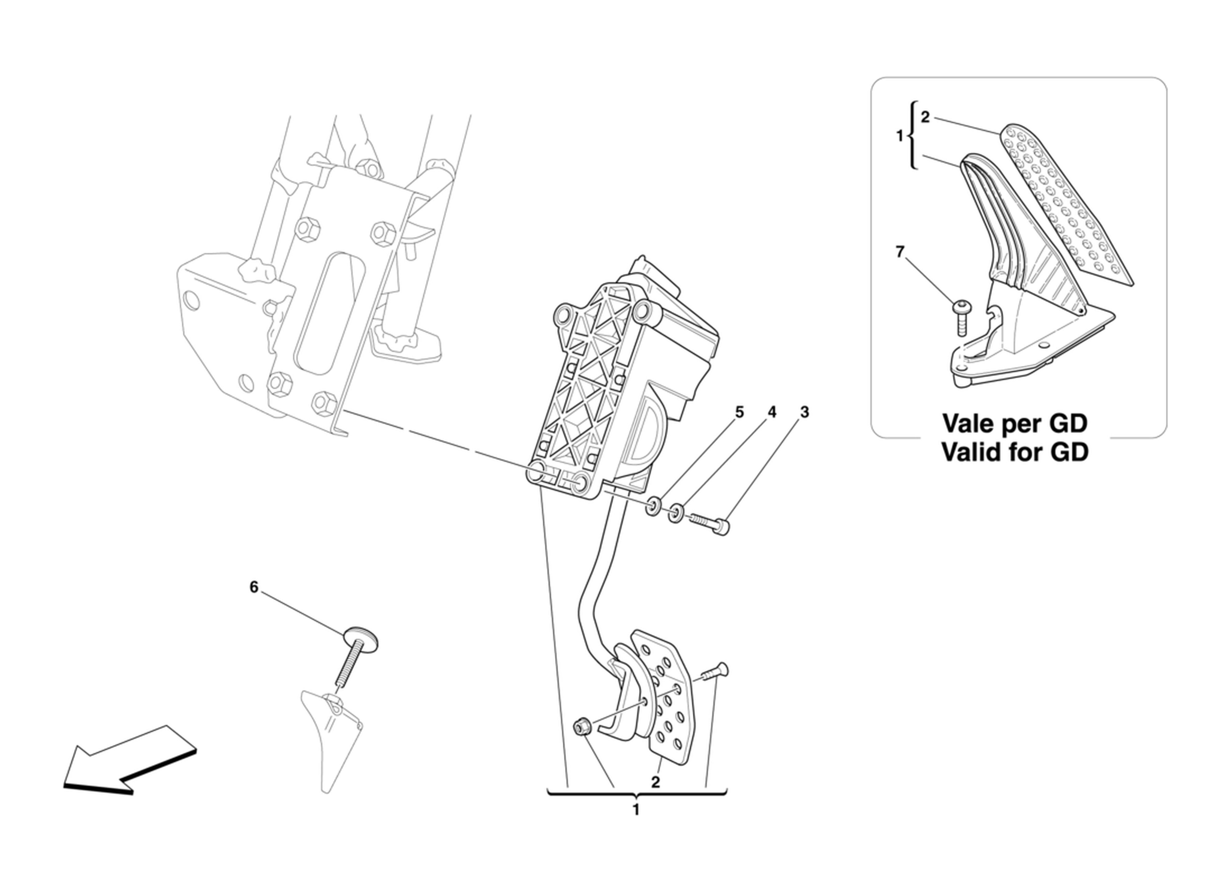 Schematic: Electronic Accelerator Pedal