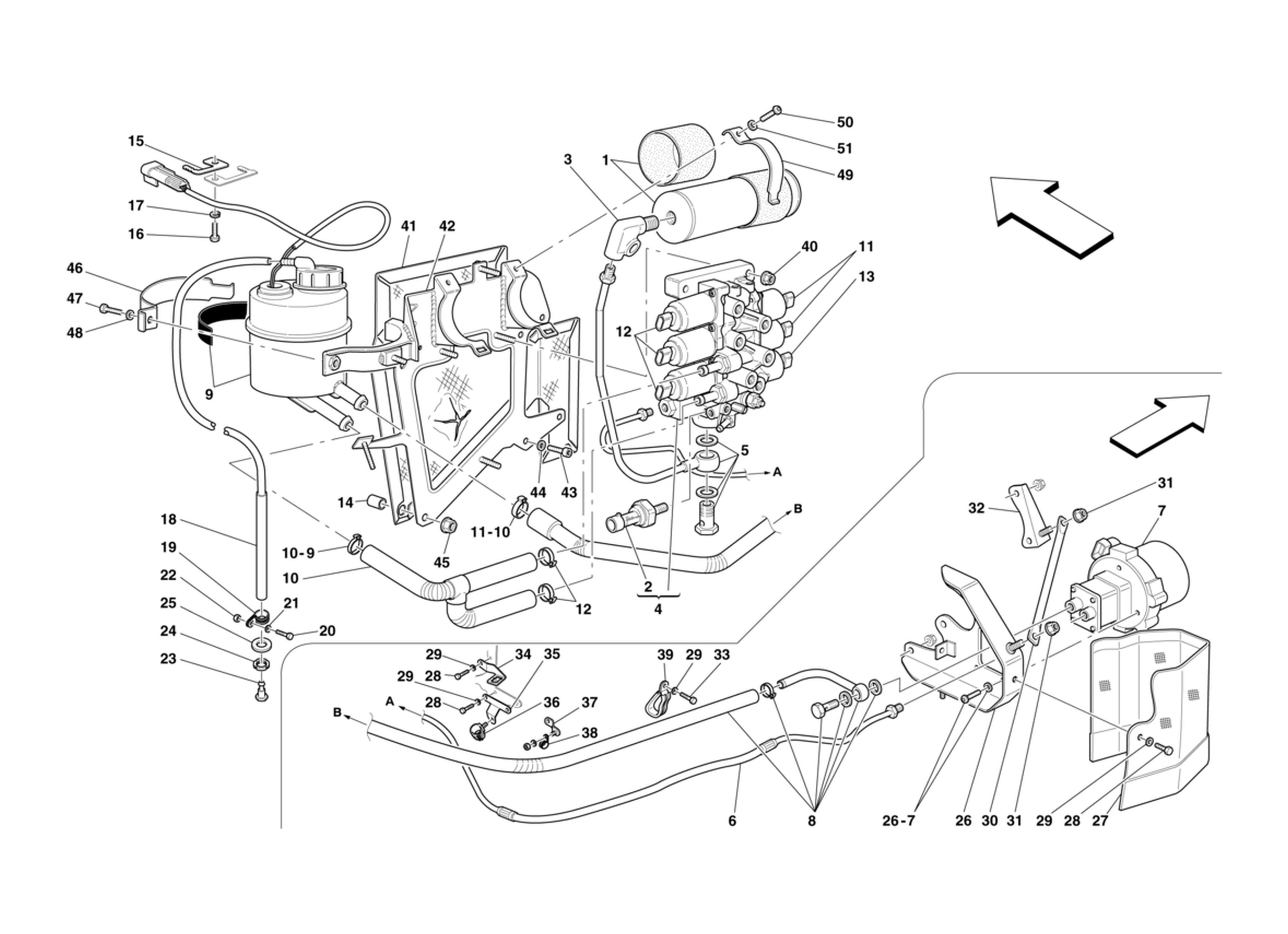 Schematic: Power Unit And Tank