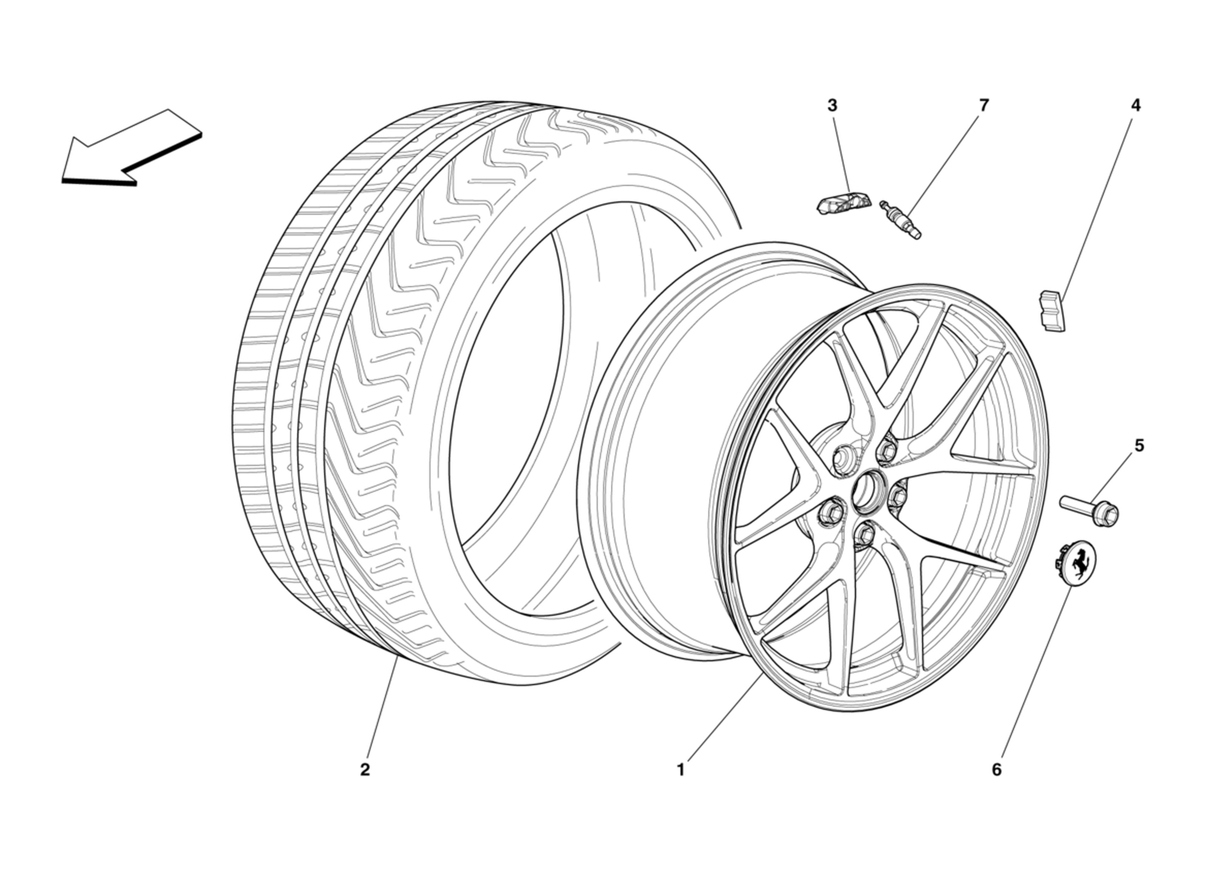 Schematic: Wheels