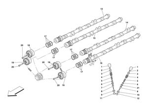 Timing System - Tappets And Shafts