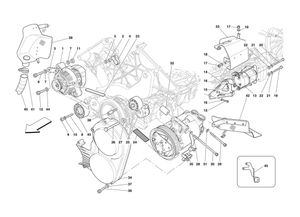 Alternator Starter Motor And Ac Compressor